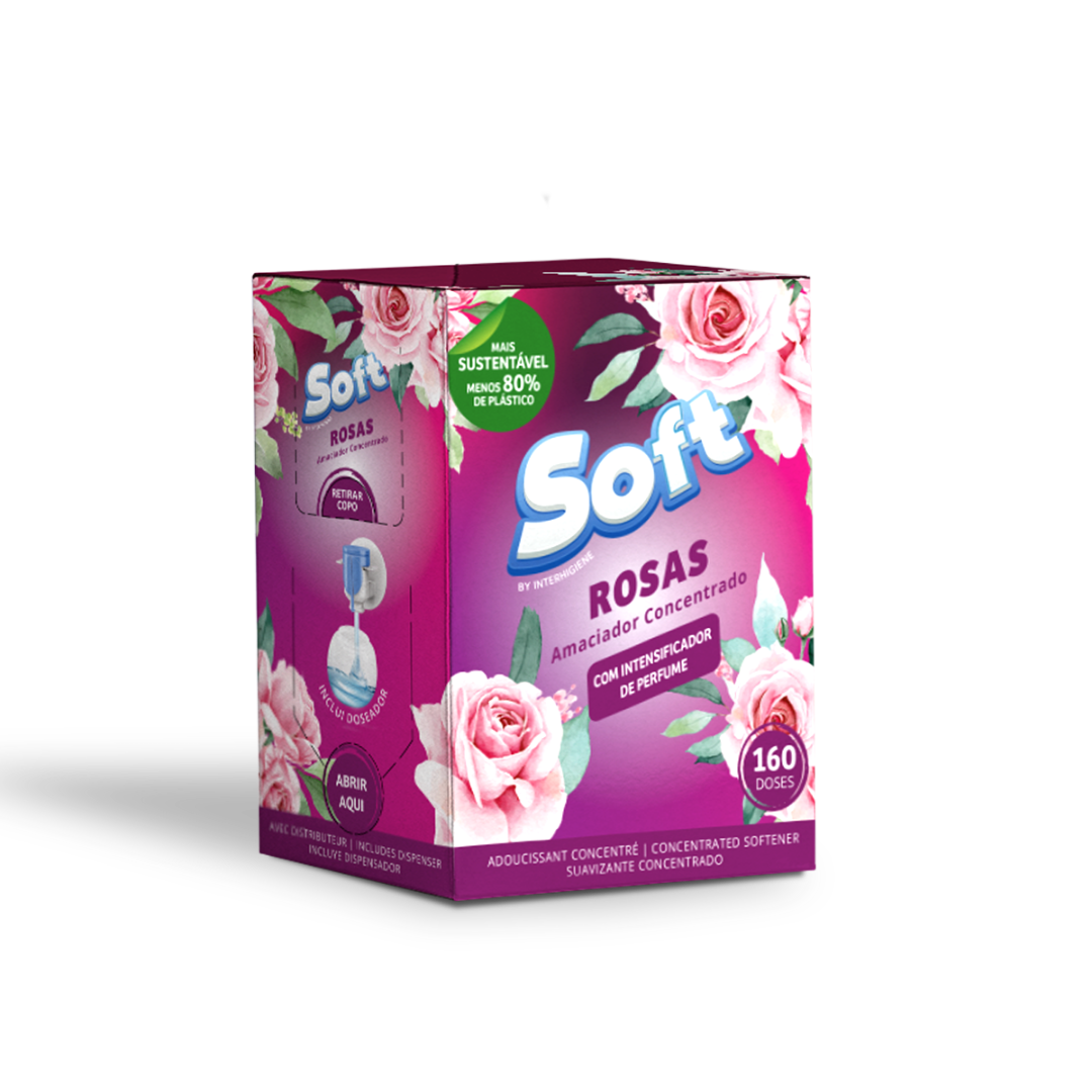 Amaciador Soft Rosas 3L
