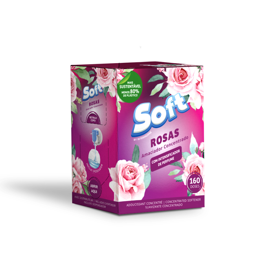 Amaciador Soft Rosas 3L